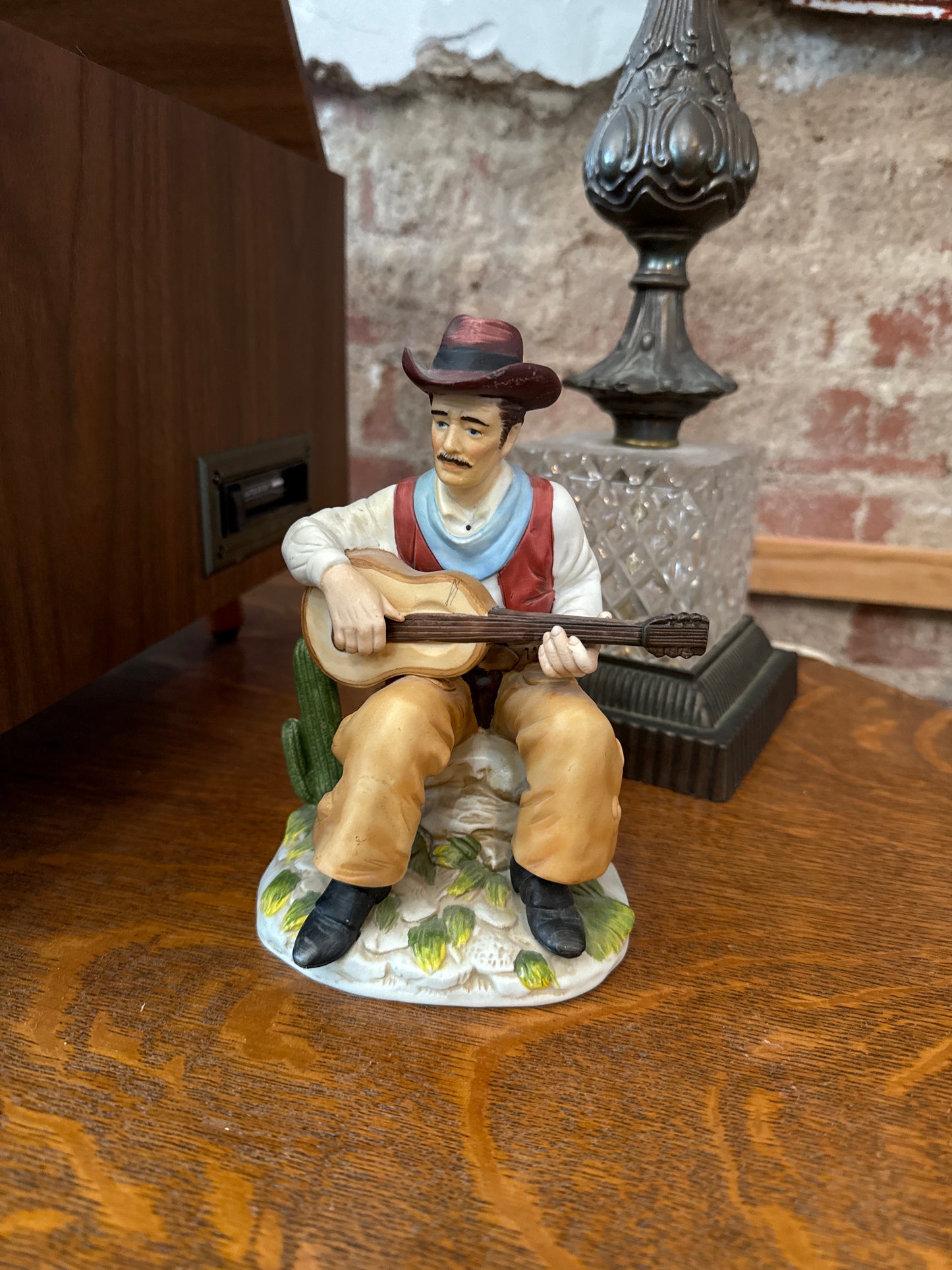 Vintage Homco Musician Cowboy