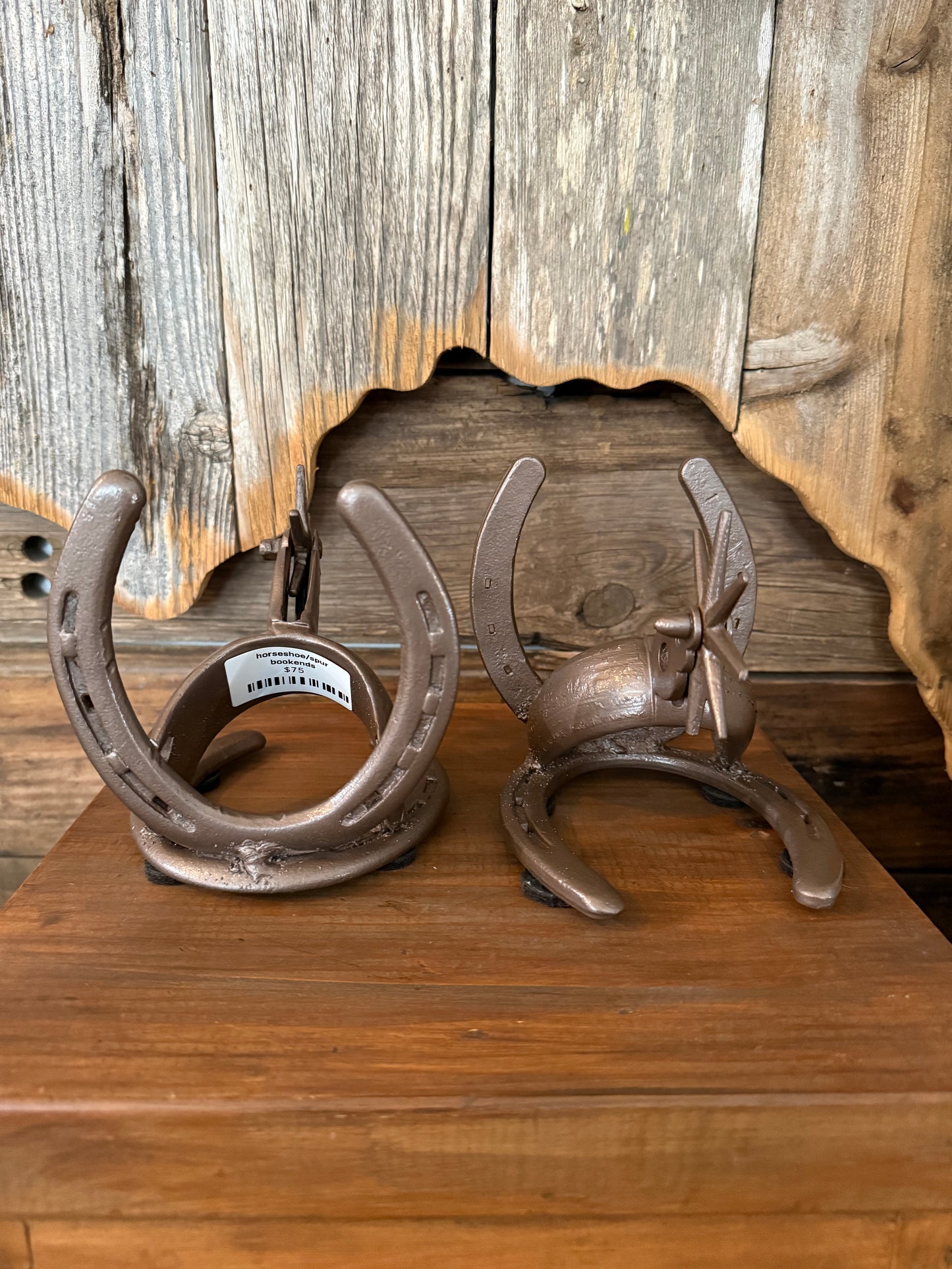 Horseshoe/Spur Bookends
