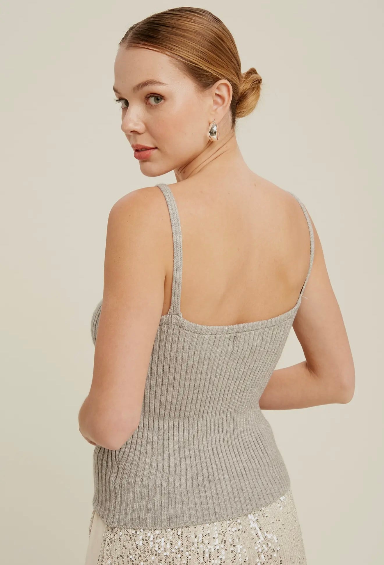Knit Ribbed Cami