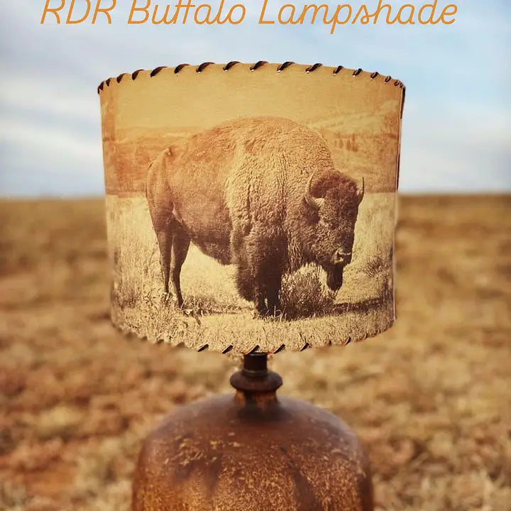 Buffalo Lampshade 11-inch