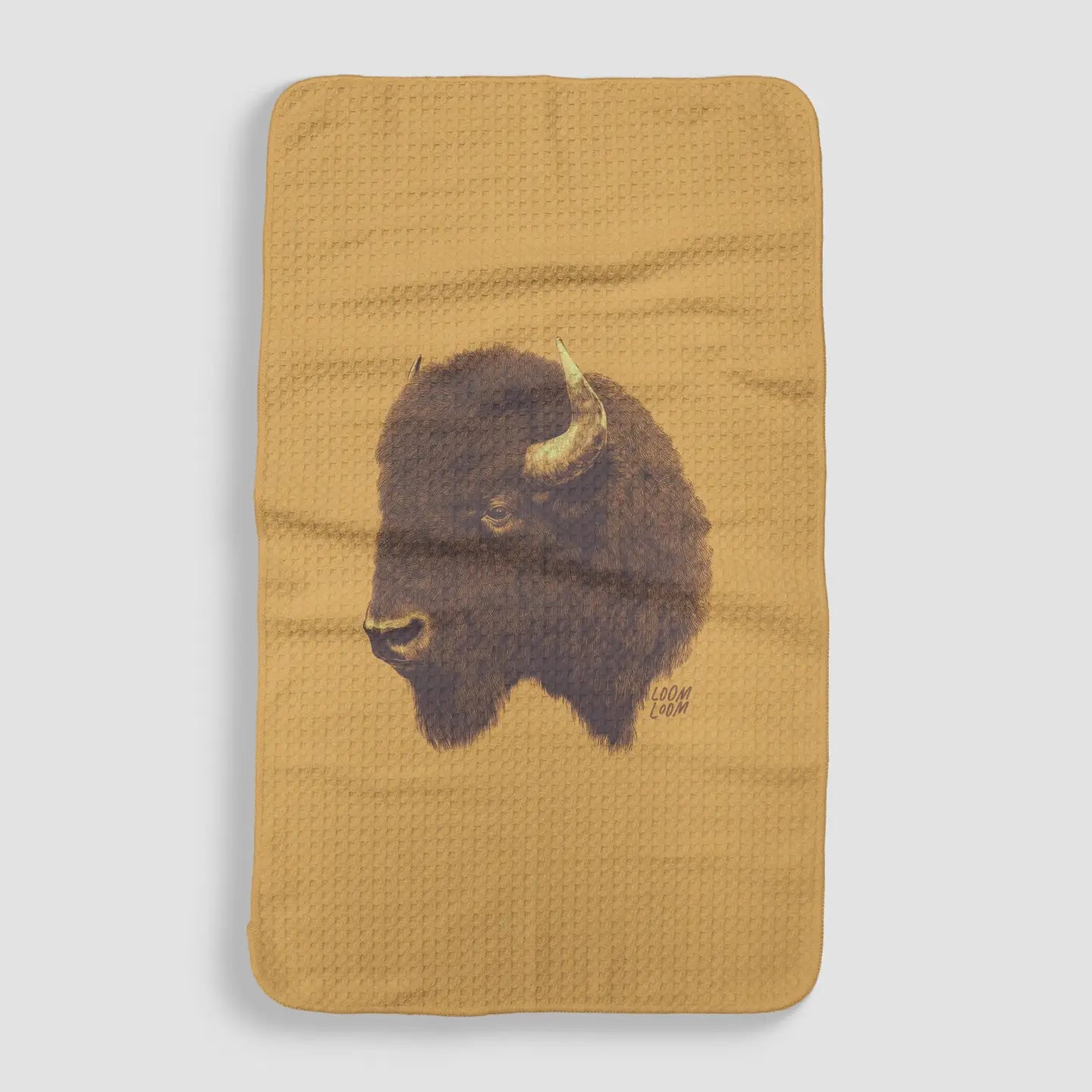 Bison Kitchen Towel & dish cloth
