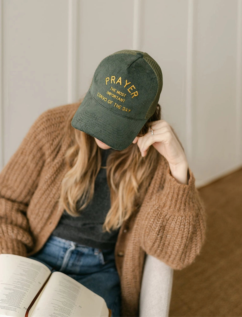 Prayer Corduroy Hat