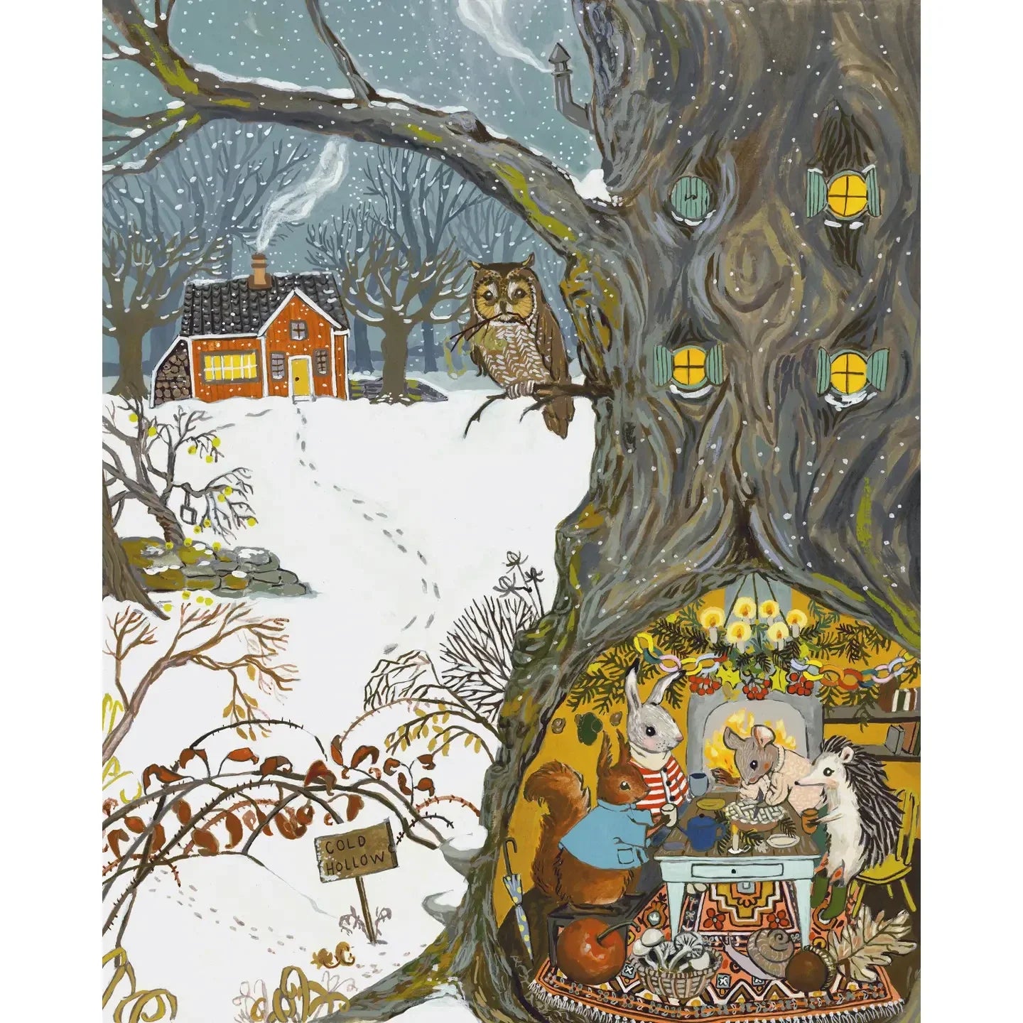 Cold Hollow 8x10 Art Print