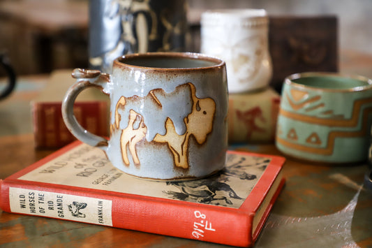 Imperfect bison mug