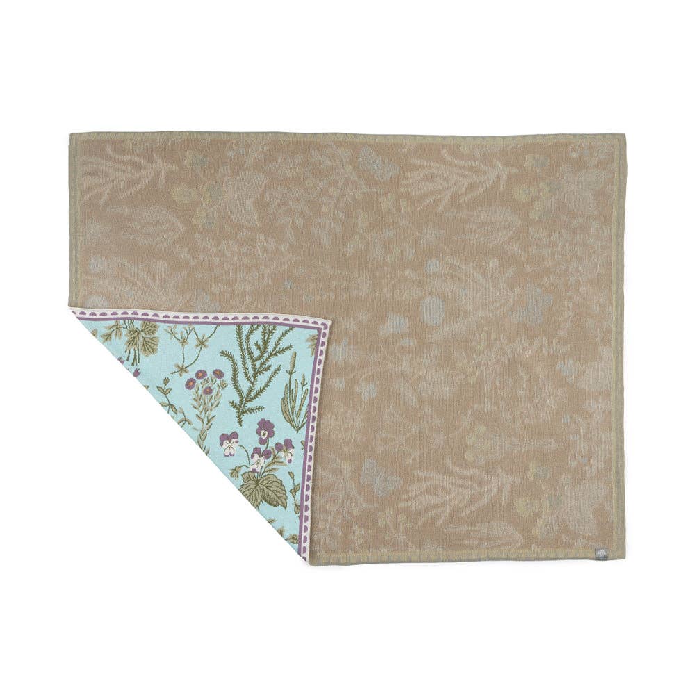 Western Skies Meadow Throw in Mesa Aqua