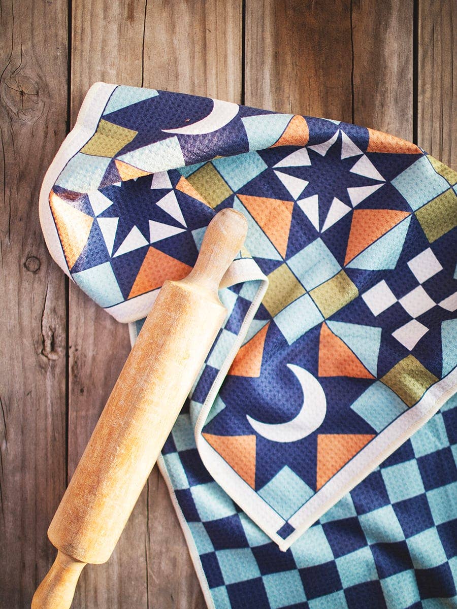 Kitchen Tea Towel Quick Dry | Lucky Stars