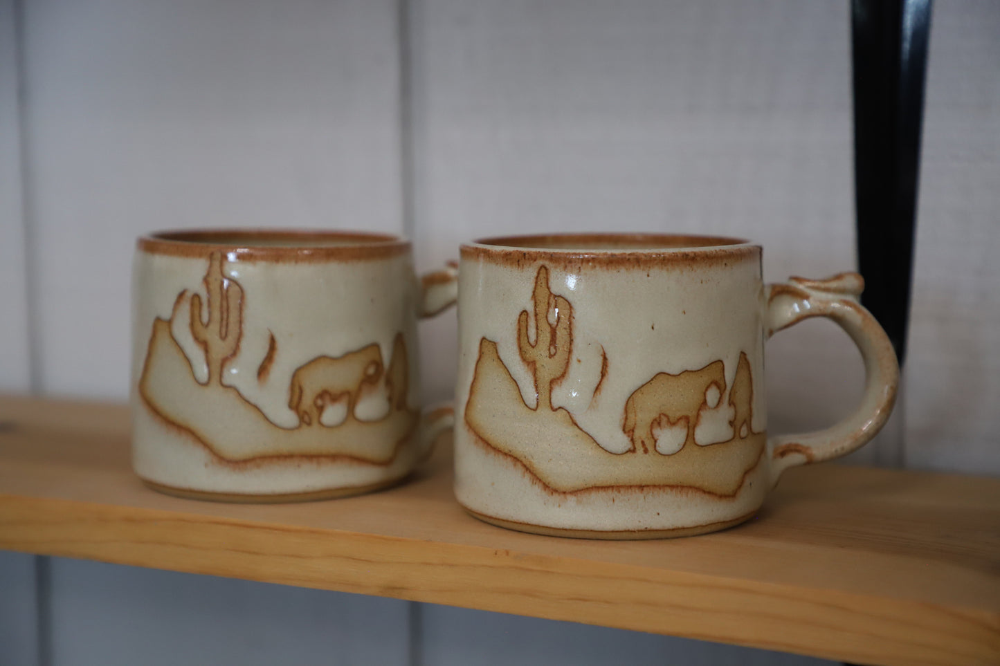 Perfectly imperfect Western mug