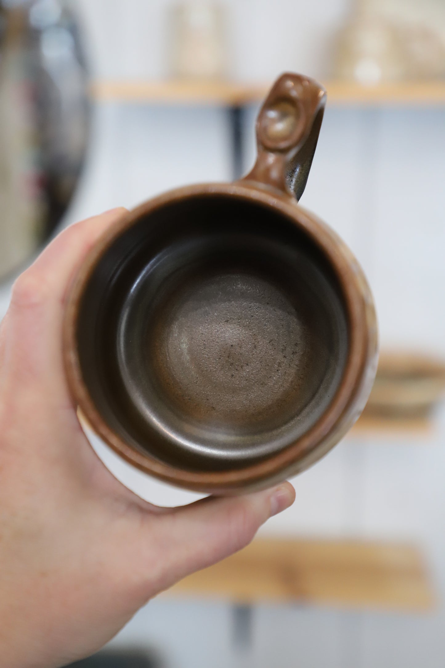 Mug with S crack