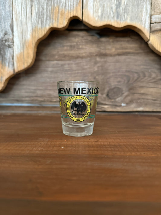 New Mexico Roadrunner Shot Glass