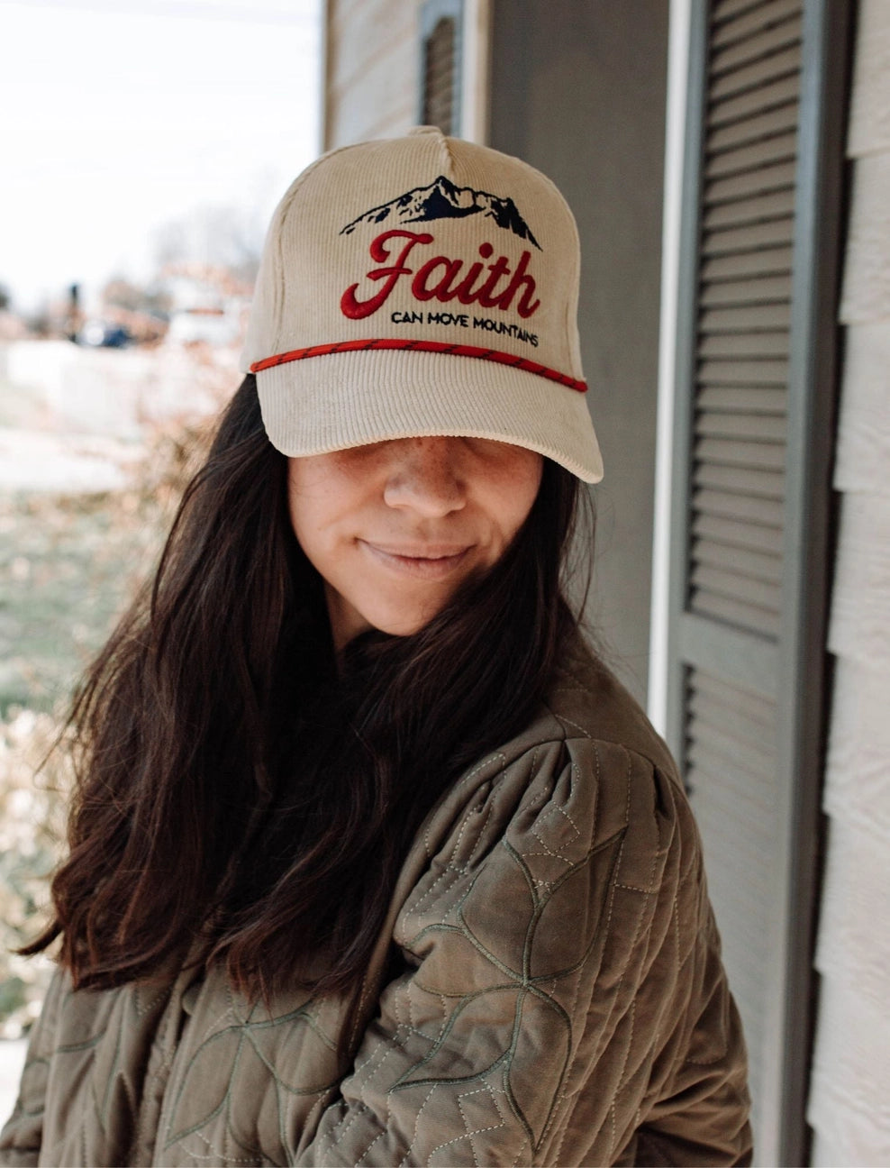 Faith Corduroy Hat