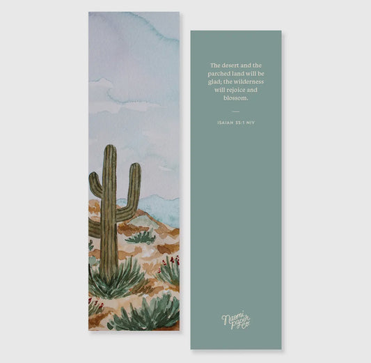 The desert will rejoice bookmark