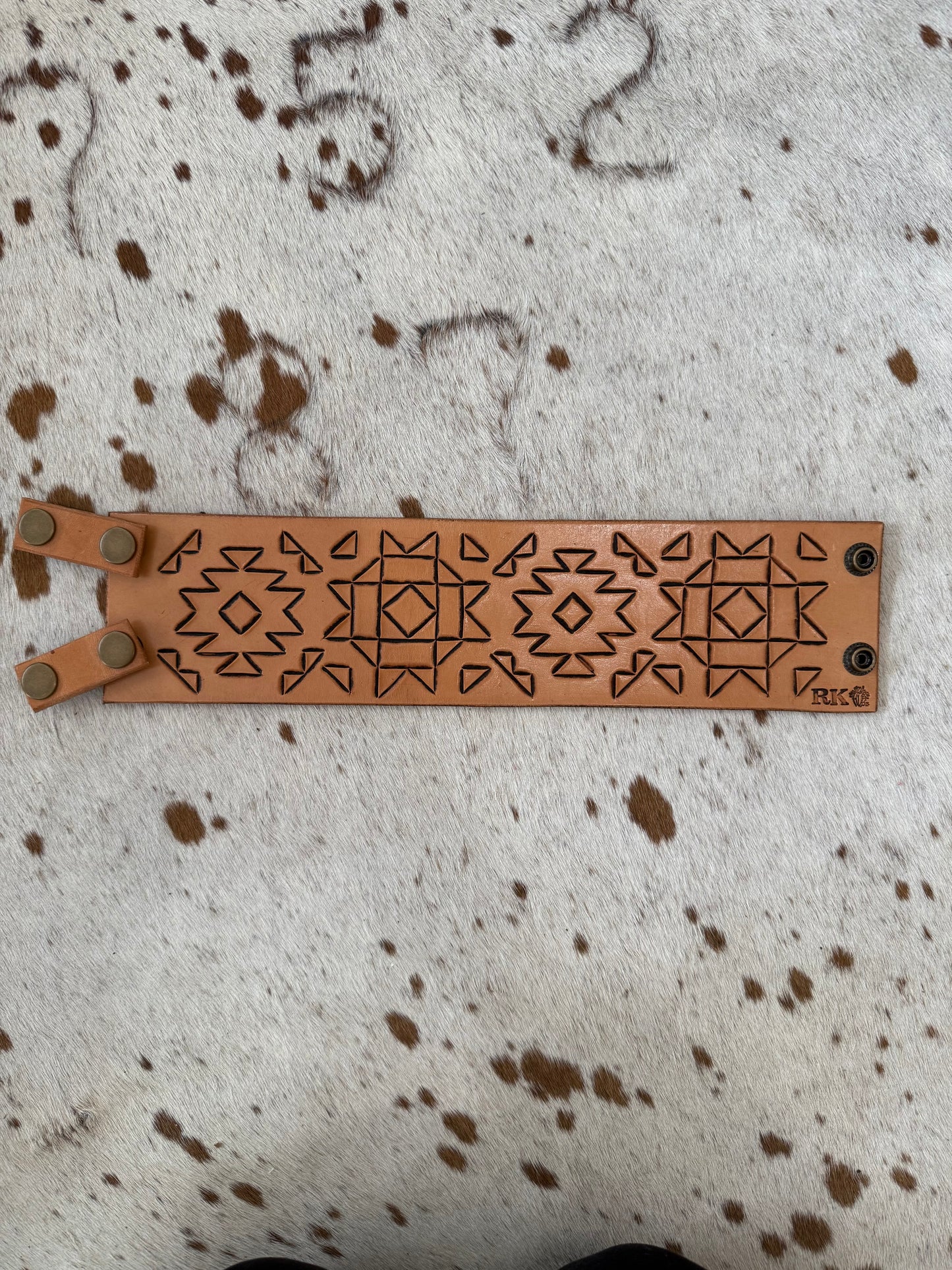 Hand Tooled Leather Stanley Wraps
