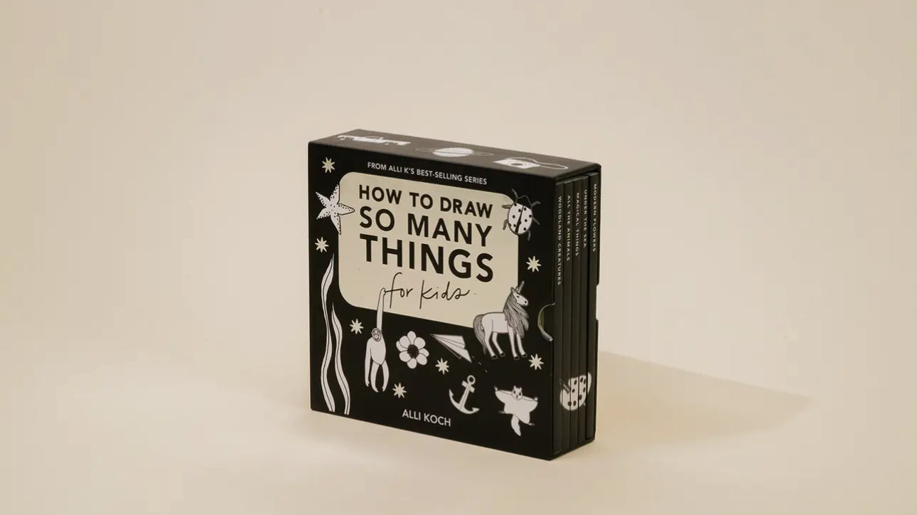 How to draw so many things- book set