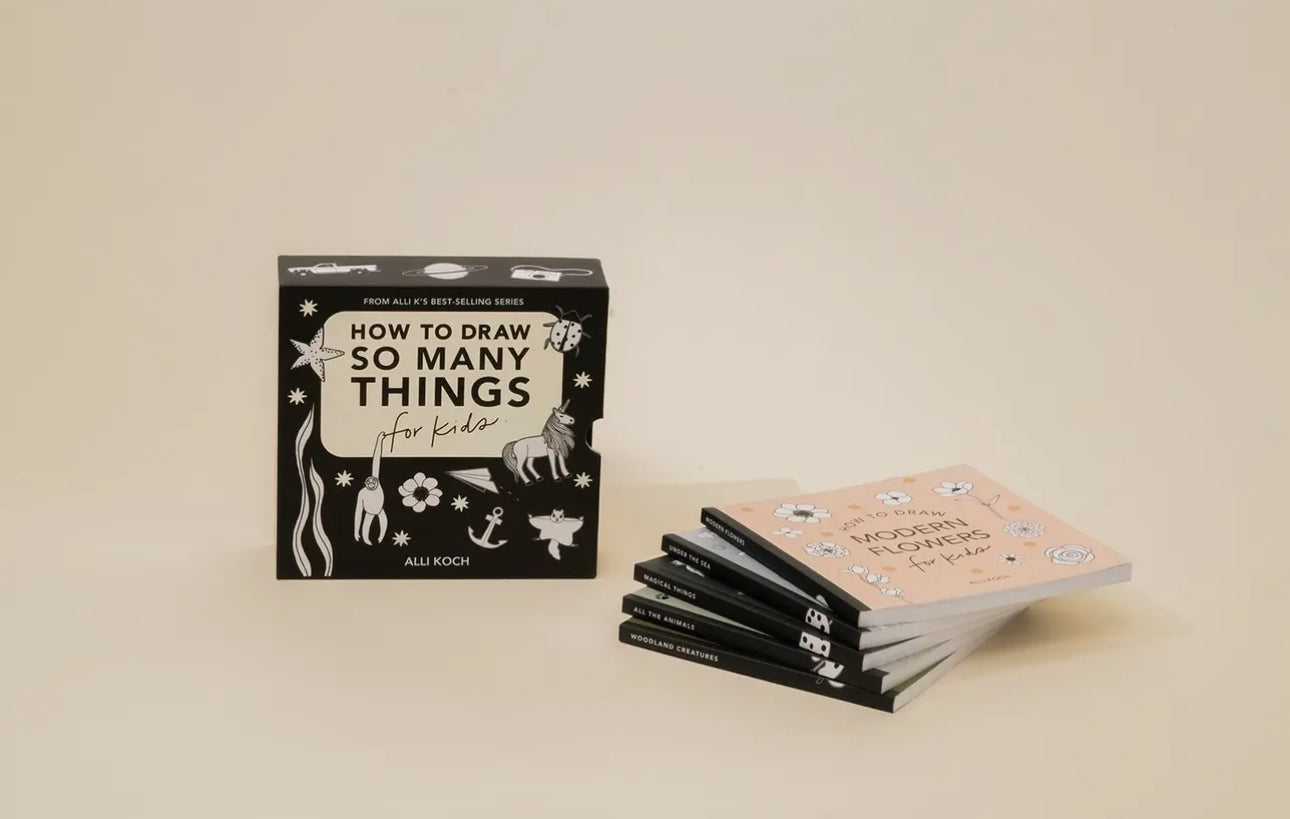 How to draw so many things- book set