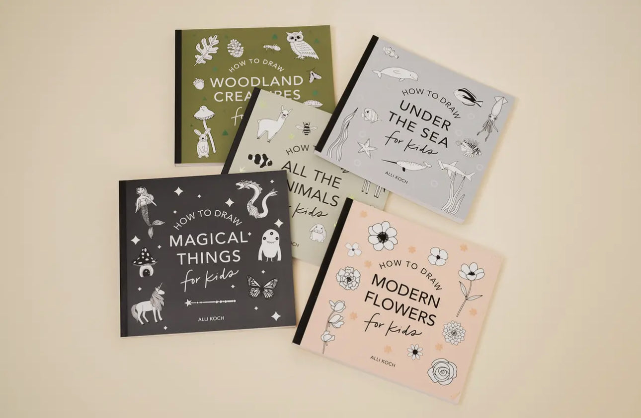 How to draw so many things- book set