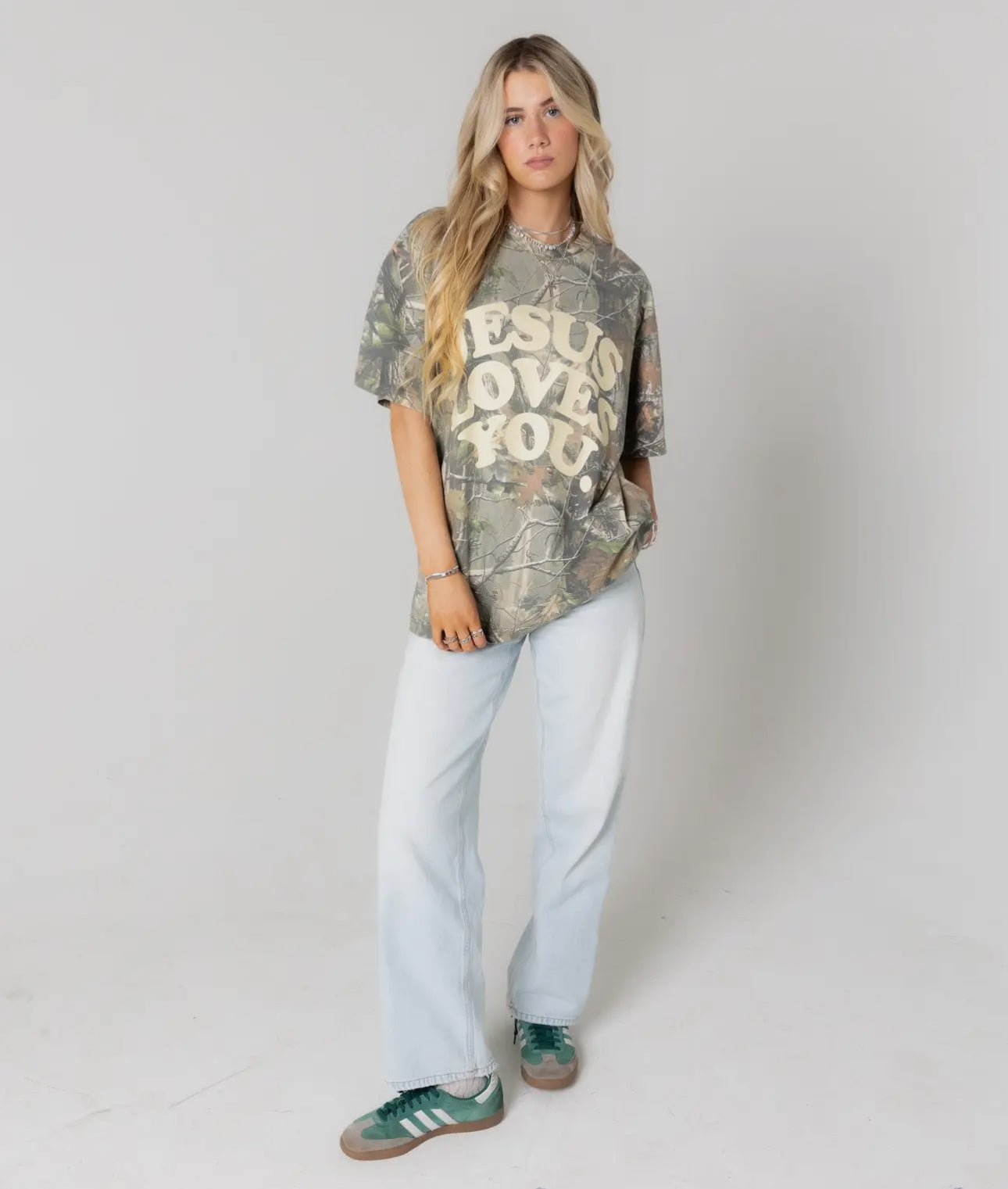 Jesus Loves You Camo Tee