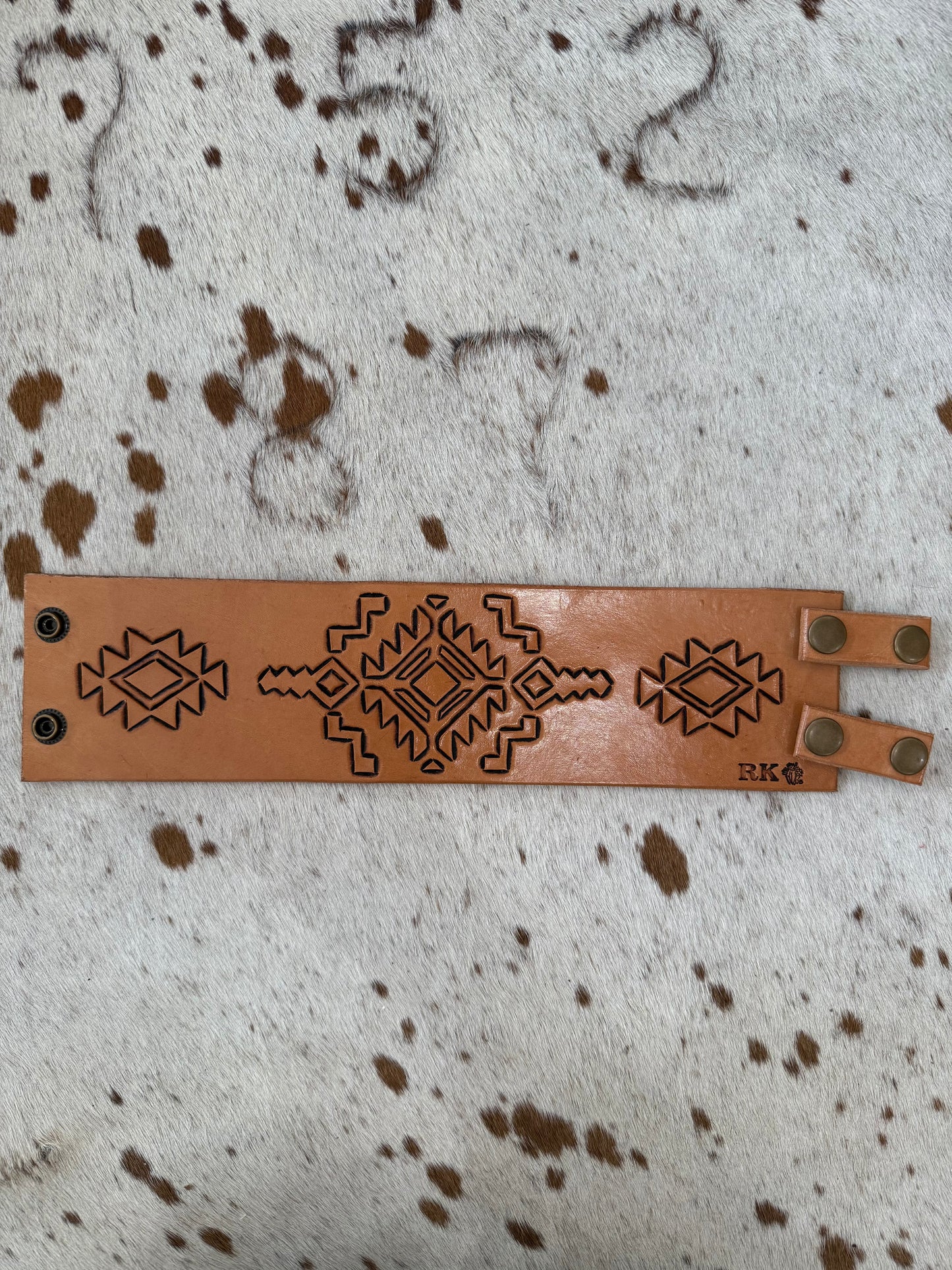 Hand Tooled Leather Stanley Wraps