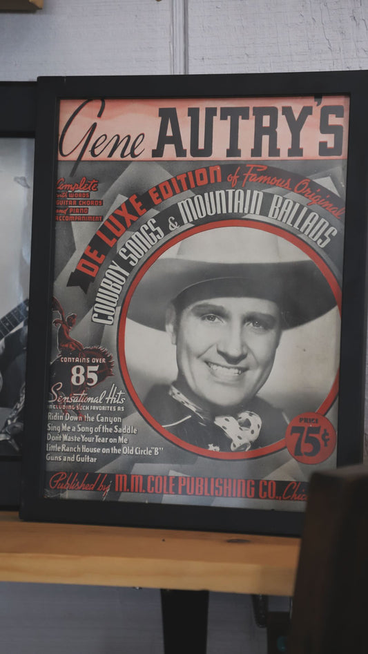 Gene Autry Music Book