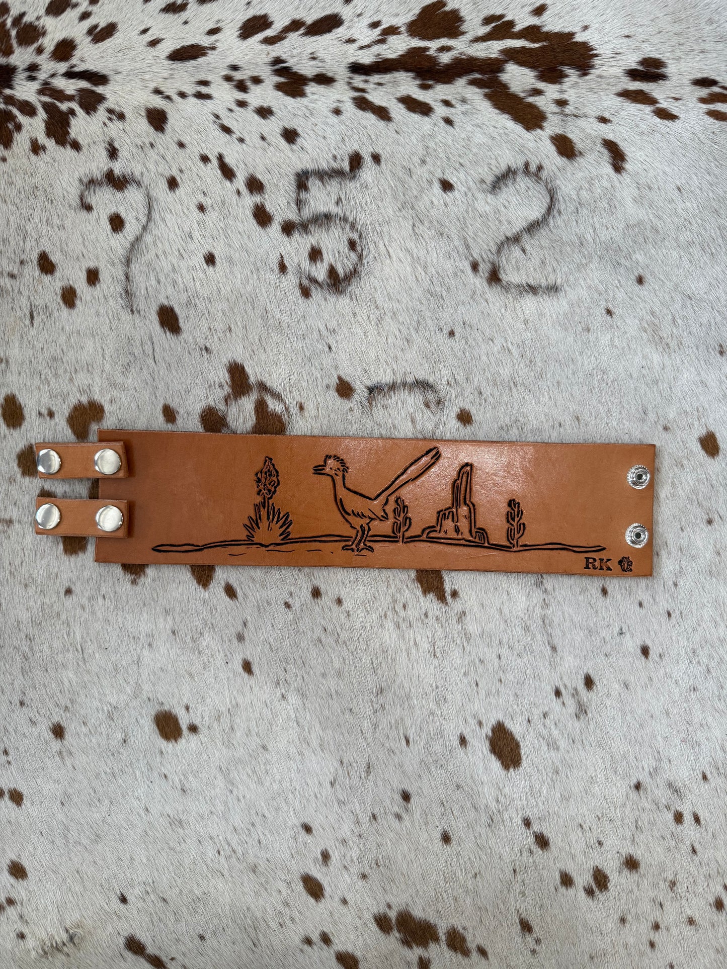 Hand Tooled Leather Stanley Wraps