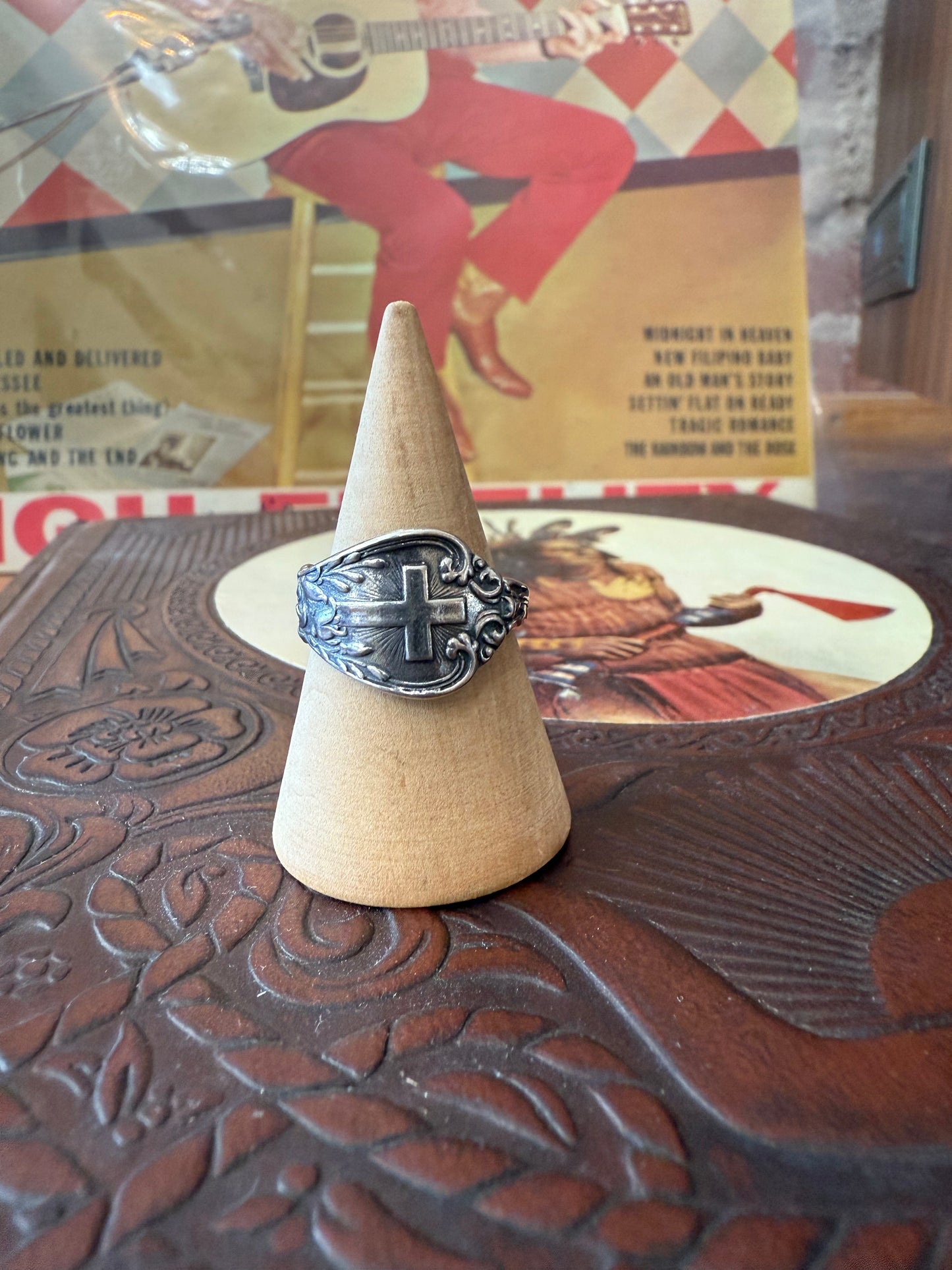 Cross Spoon Ring