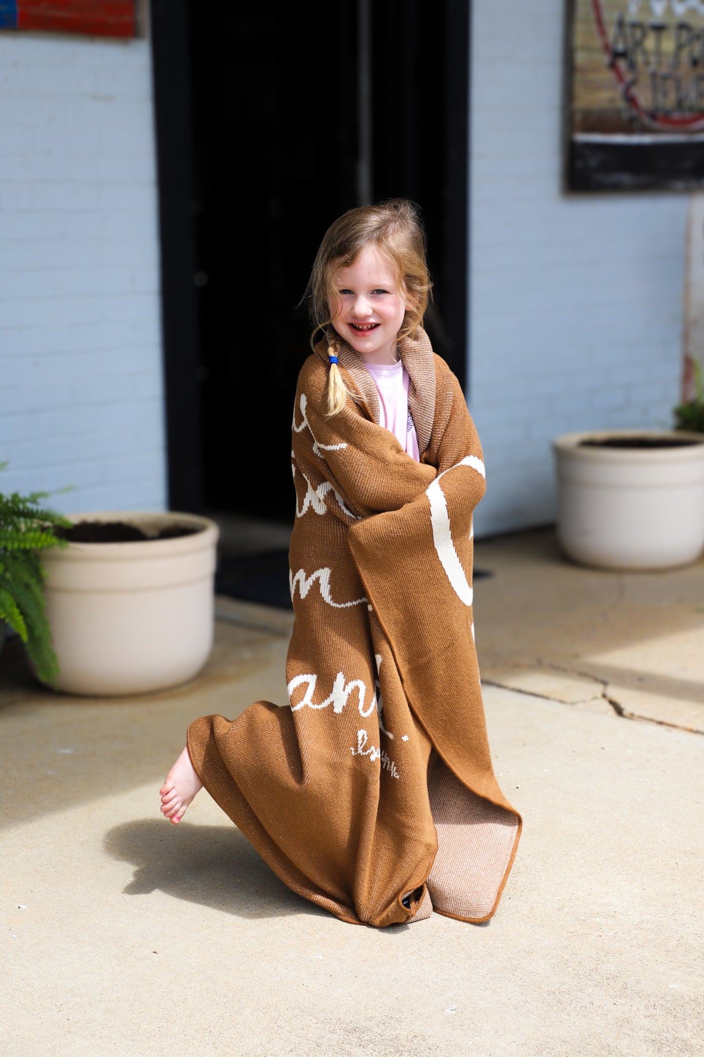 MADE IN THE USA child’s blanket