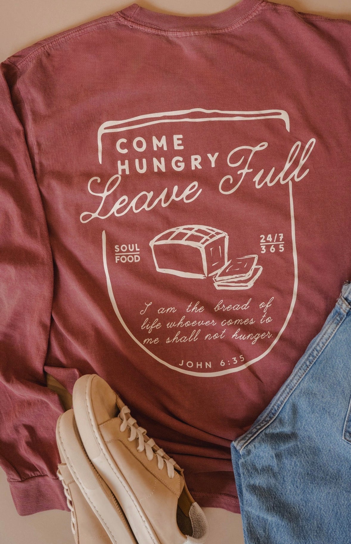 Daily Bread- Long Sleeve tee
