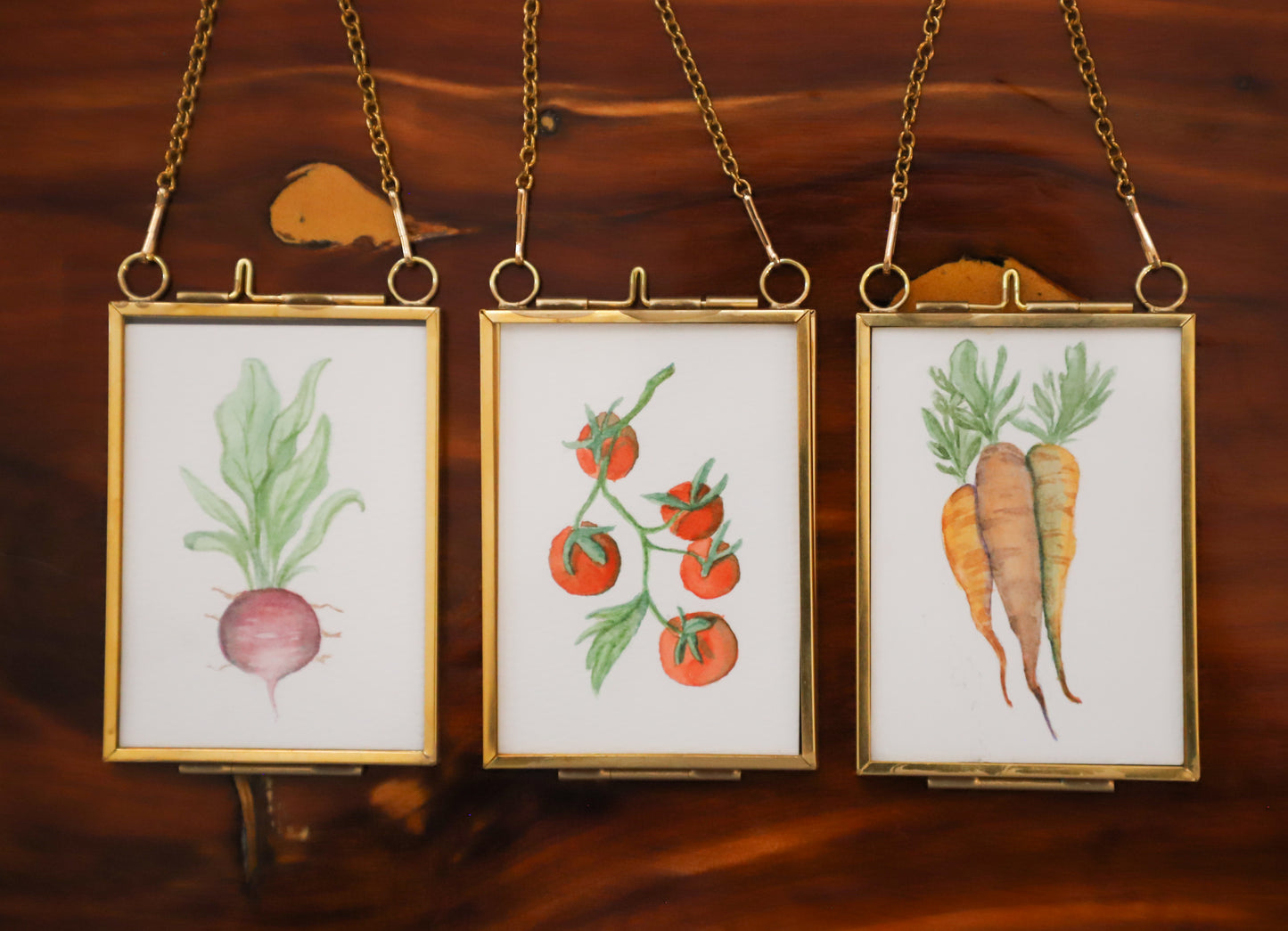 Mini Punchy Paintings - Veggie Set