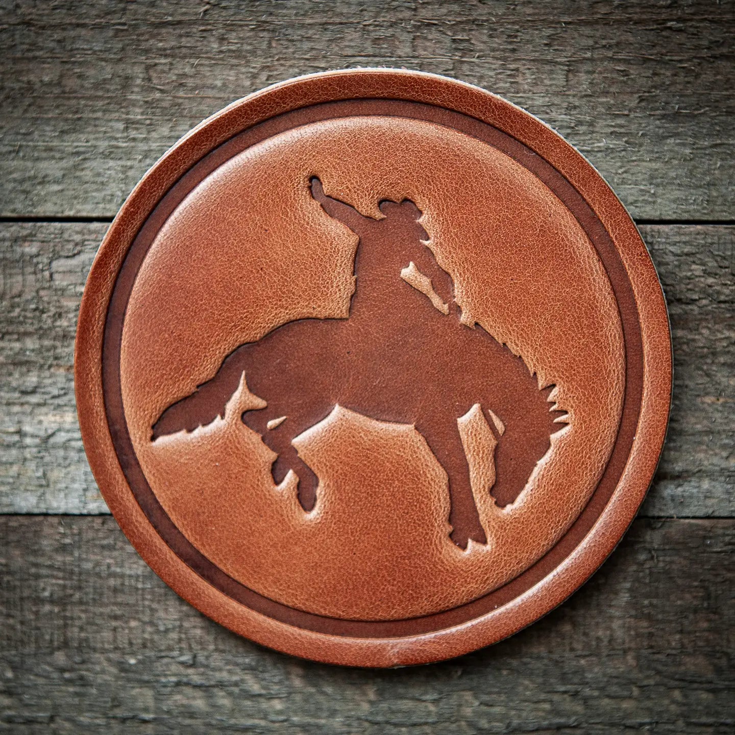 Sugarhouse Leather Coasters