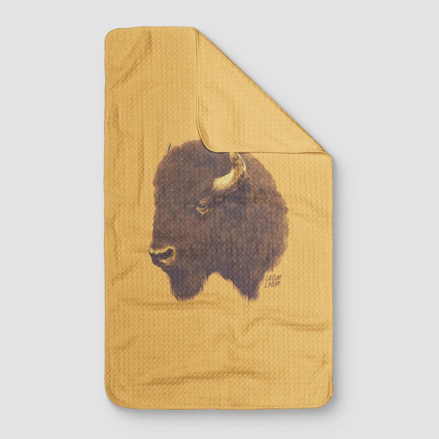 Bison Kitchen Towel & dish cloth