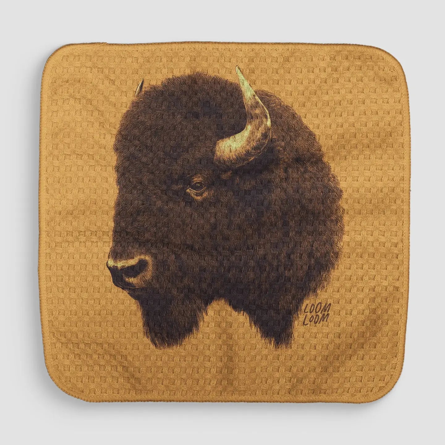 Bison Kitchen Towel & dish cloth