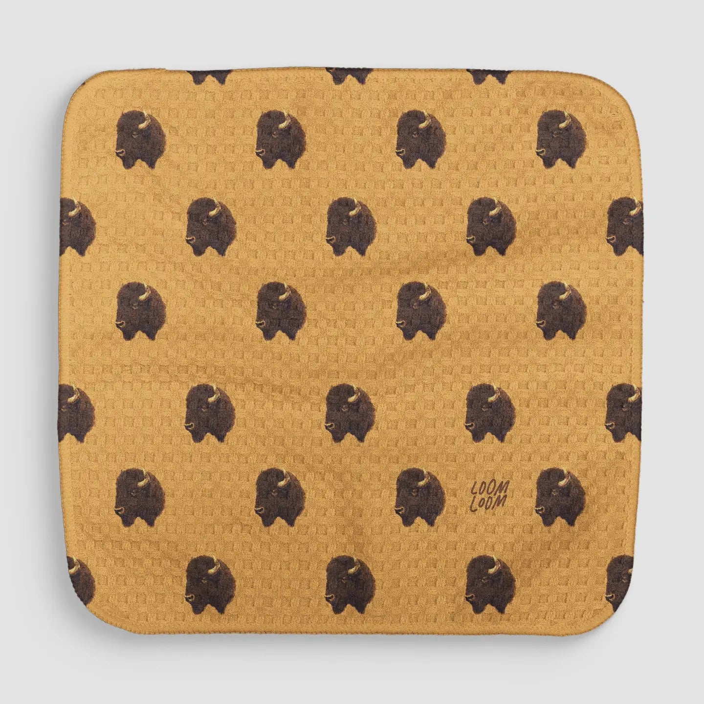 Bison Grid towel & cloth