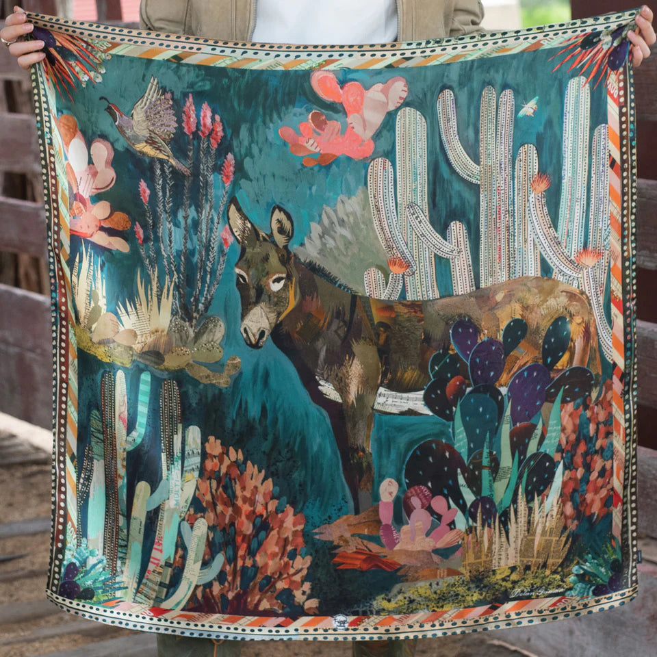 100% Silk Scarves 35"x35"
