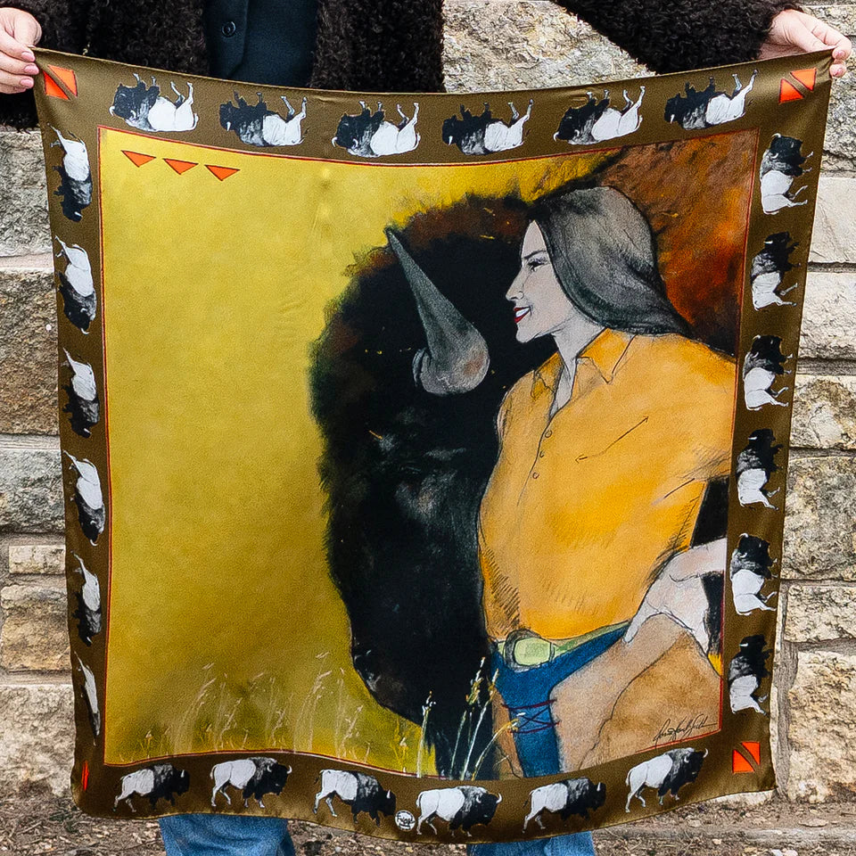 100% Silk Scarves 35"x35"