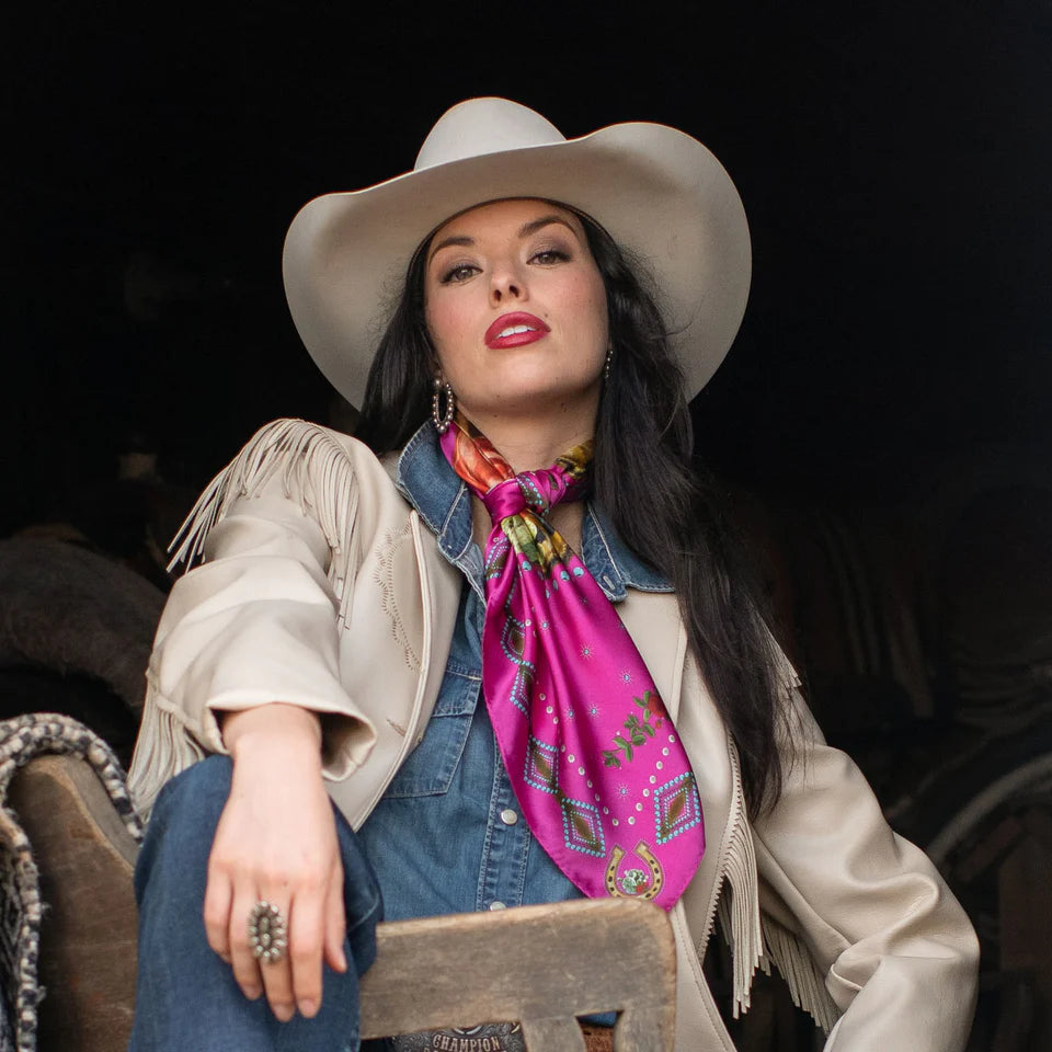 100% Silk Scarves 26"x26"