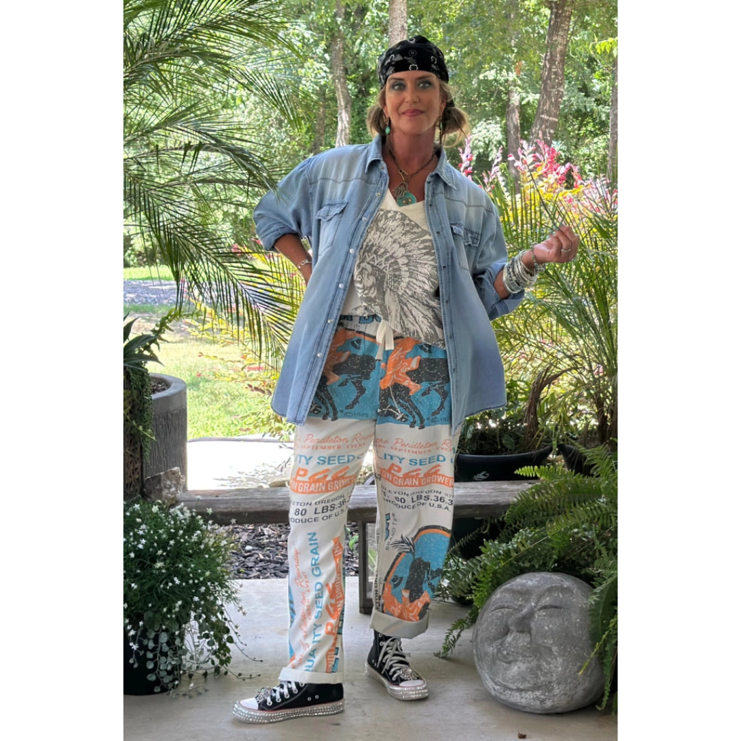 Let Er Buck - Crop pant