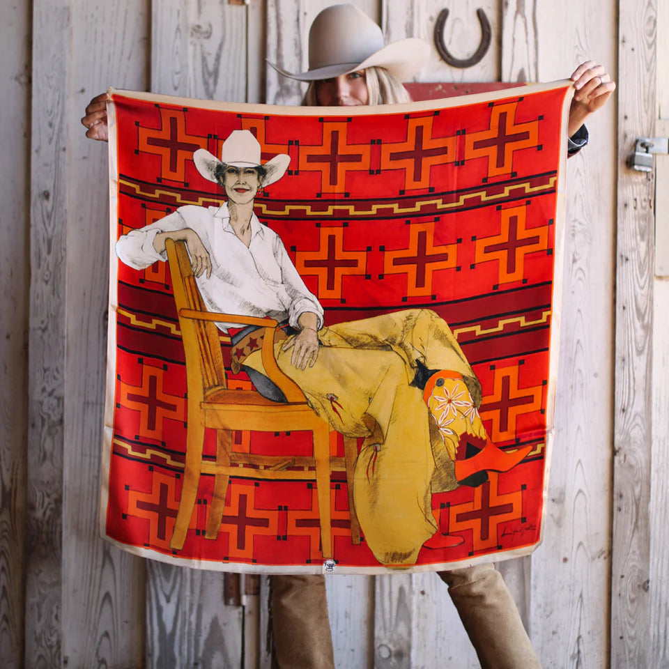 100% Silk Scarves 35"x35"