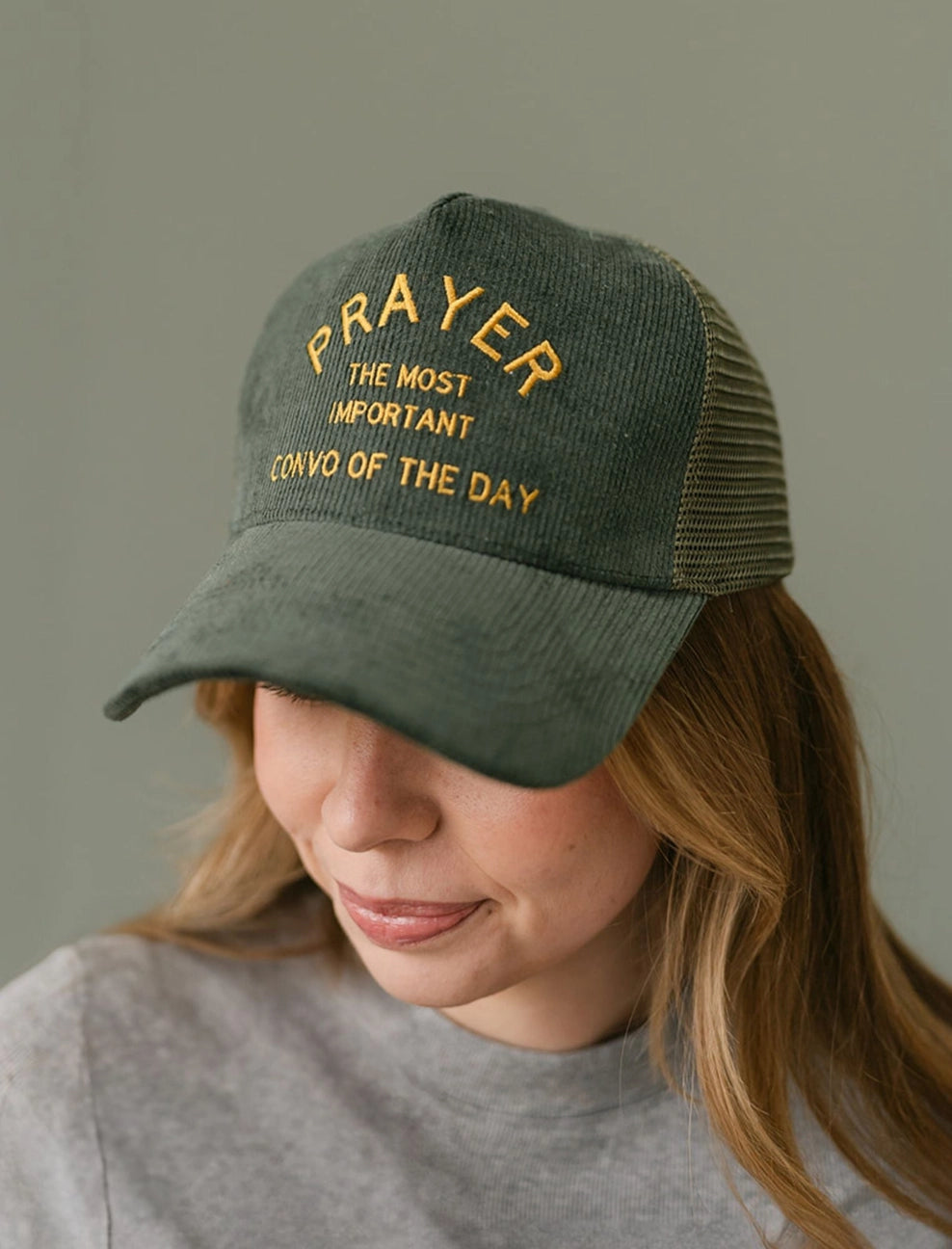 Prayer Corduroy Hat