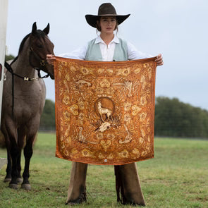My Prairie Home Silk scarf