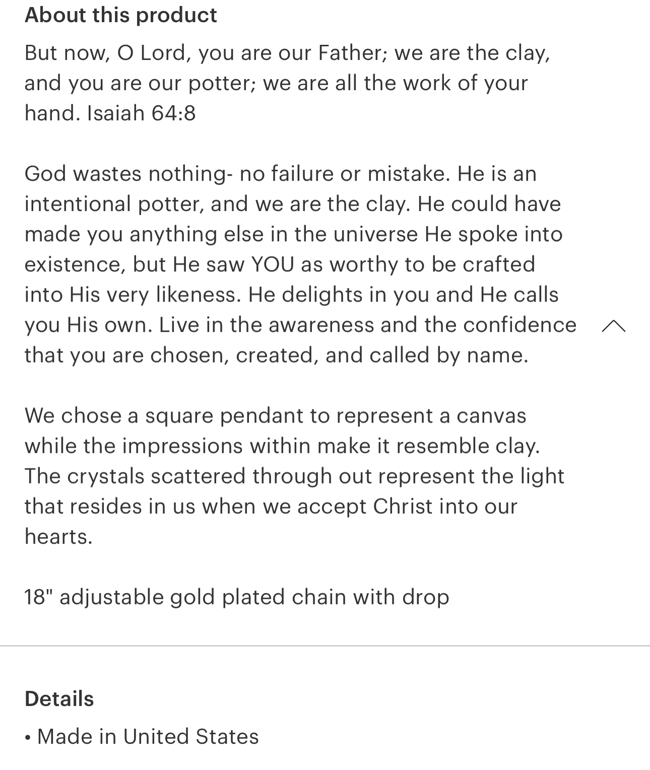 Canvas + Clay Necklace