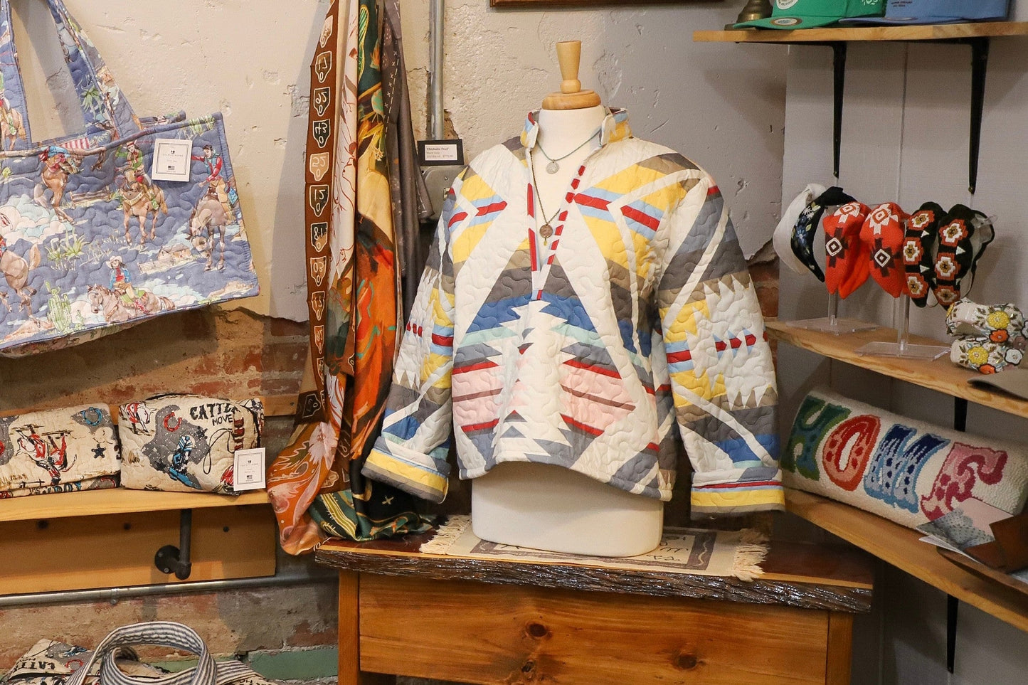 Quilted Winslow Pullover