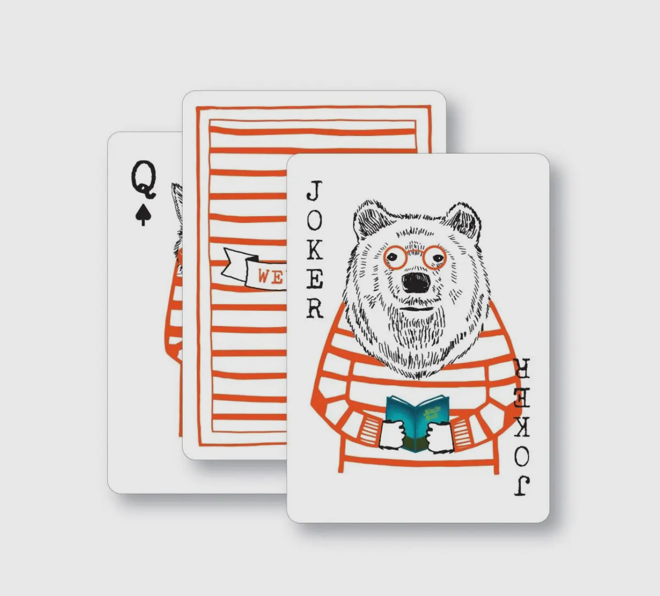 Well Read playing cards
