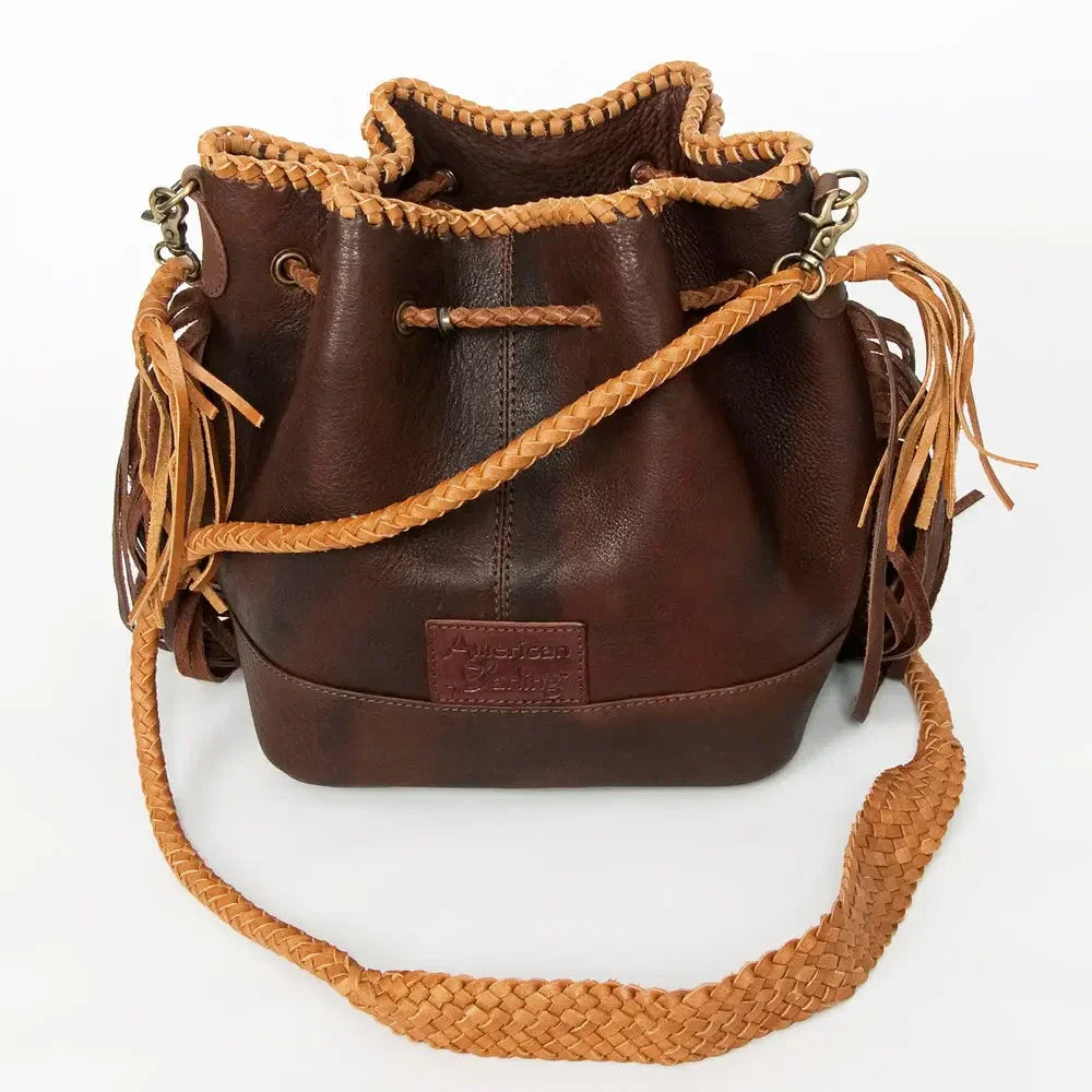 Braided Leather Bag