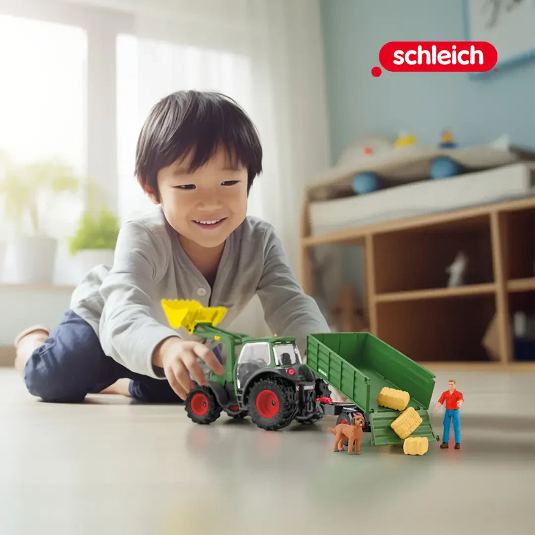 Tractor with Trailer Farm Toy