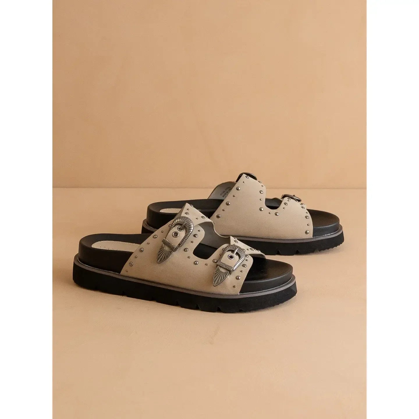 Western Buckle Slides