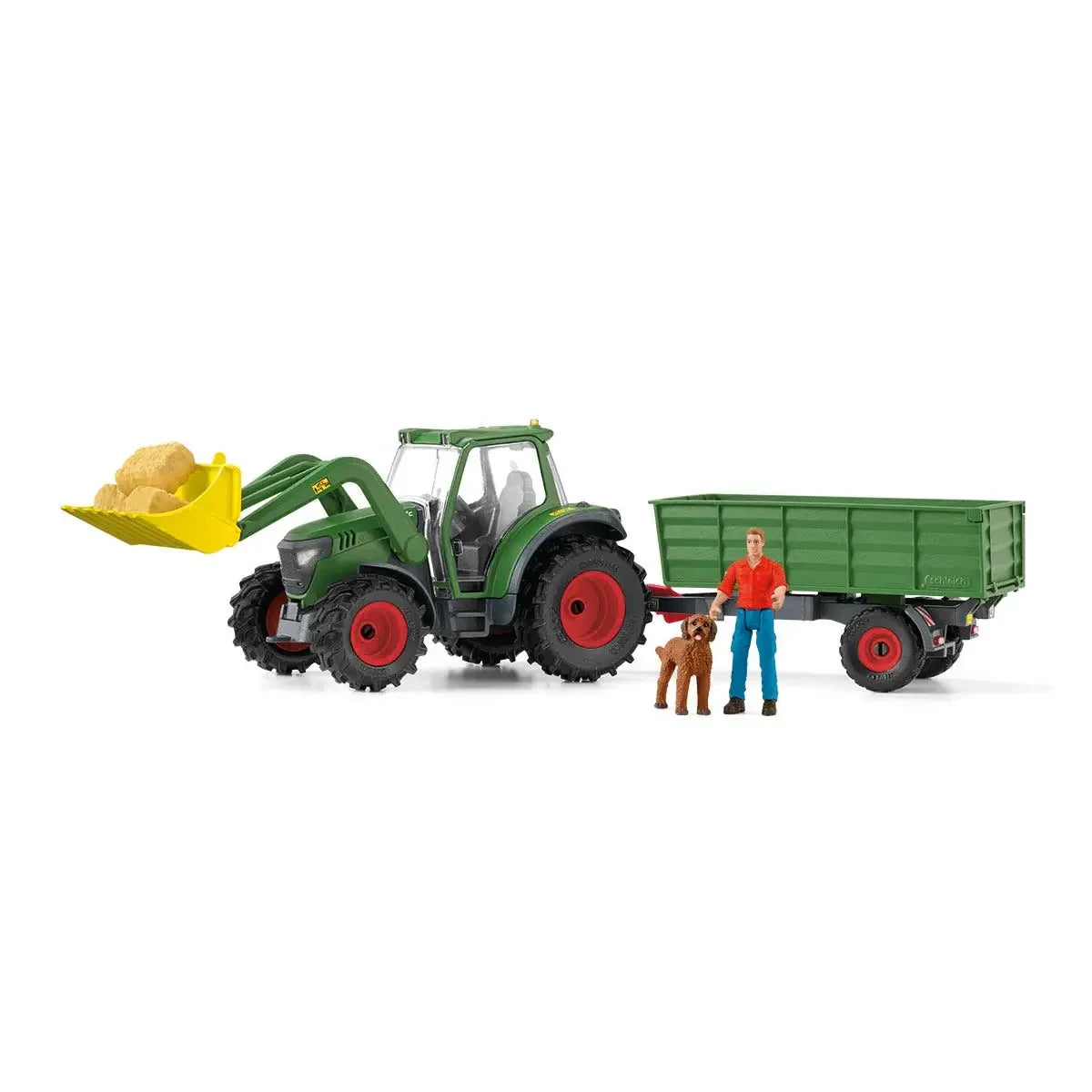 Tractor with Trailer Farm Toy